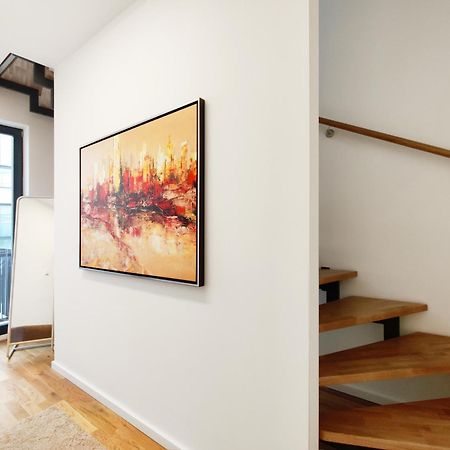 Maisonette-Penthouse Inklusive Whirlpool Ueber Den Daechern Von Magdeburg Eksteriør billede
