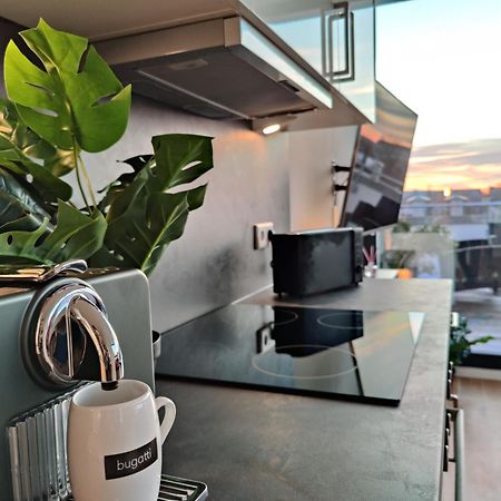Maisonette-Penthouse Inklusive Whirlpool Ueber Den Daechern Von Magdeburg Eksteriør billede